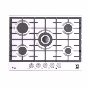 Gas Hob 5 Eyes Heavy Duty Grids