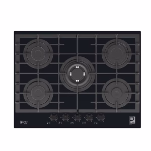 Gas Hob 5 Eyes Heavy Duty Grids