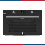 فرن اسود بلت ان تركى غاز ديجيتال بشواية غاز 97لتر- 90 سم