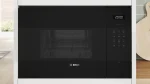 ⁦Bosch Serie 6 Digital Built-in Microwave with Grill, 25 Liters, 900 Watts, Black - BEL554MB2⁩ - الصورة ⁦5⁩