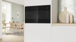 ⁦Bosch Serie 6 Digital Built-in Microwave with Grill, 25 Liters, 900 Watts, Black - BEL554MB2⁩ - الصورة ⁦2⁩