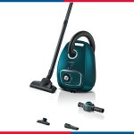 مكنسة كهربائية بوش 2000 وات بكيس غبار 4 لتر وفلتر موديل UltraAllergy – أسود -BGL41WFAMP