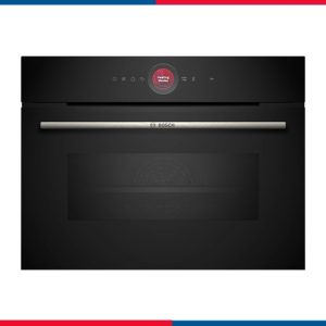 Bosch Built-in Series 8 Electric Oven with Microwave, 45 Liters, 60 x 45 cm, Black - CMG7241B1