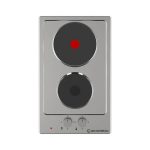 Ecomatic Built-in Electric Hob 30cm 2 Tiles - Stainless Steel - Model - ES303 - Image 2