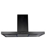 Purety Kitchen Extractor Hood - Black - 60 cm, 850 m³/h suction power, LED lighting, 3 speeds - FLATO PRO BL 60 CM - Image 2