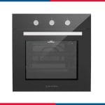 Ecomatic 60cm Built-in Gas Oven, Crystal Black – Gas Grill – 67L Capacity – Model G6404GT
