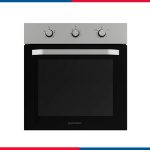 فرن بلت إن إيكوماتيك غاز 60 سم فضي بالمروحة والشواية غاز - سعة 67 لتر - أمان كامل - موديل - G6504T