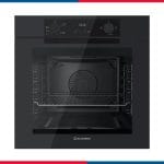 فرن بلت إن غاز إيكوماتيك 60 سم – Double-Tone Black – سعة 83 لتر – FRYART – مروحة كونفكشن – Soft Close - G6604PROBG