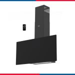 شفاط مطبخ بيورتي – 90 سم، قوة شفط 1000 م³/ساعة، تحكم لمس مع ريموت - موديل - GL Pro Plus