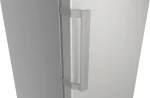 ⁦فريزر رأسي بوش نوفرست - سعة 238 لتر، 5 درج، 2 رف، شاشة ديجيتال، سيلفر - موديل - GSN33ALEE8⁩ - الصورة ⁦3⁩