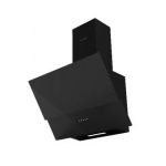 ⁦شفاط مطبخ ديكوري إيكوماتيك 60 سم كريستال أسود × ستانلس – قوة شفط 650 م³/ساعة – H6106MRB⁩ - الصورة ⁦2⁩