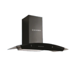 ⁦شفاط مطبخ إيكوماتيك 60 سم كريستال أسود – 3 سرعات – قوة شفط 1000 م³/س – موديل - H610GBK⁩ - الصورة ⁦2⁩