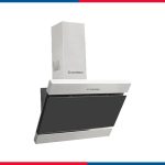 Ecomatic 60cm Decorative Kitchen Hood – 3 Speeds – Crystal Black/Stainless Steel 750 m³/h – Model – H6210FOT