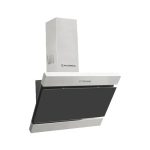 Ecomatic 60cm Decorative Kitchen Hood – 3 Speeds – Crystal Black/Stainless Steel 750 m³/h – Model – H6210FOT - Image 2