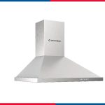 Ecomatic 60cm Pyramid Kitchen Hood, Stainless Steel – 750 m³/h Extraction Power – Mineral + Carbon Filter – H6307B