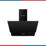 Ecomatic Decorative Kitchen Hood 60cm, Crystal Black – 750 m³/h Extraction Power - Model - H6307MRB