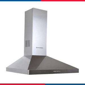 شفاط مطبخ هرمي 60 سم ـ ماركة ايكوماتيك ستانليس ستيل قوة 500 م3/ساعة - موديل - H65B