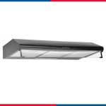 شفاط مطبخ إيكوماتيك 60 سم أسود – 2 موتور – قوة شفط 500 م³/ساعة - موديل – H65FBK