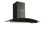 ⁦شفاط مطبخ إيكوماتيك كريستال 90 سم أسود – 3 سرعات – قوة شفط 1000 م³/س – موديل - H910GBK⁩ - الصورة ⁦2⁩