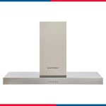 Ecomatic 90cm T-shaped kitchen extractor fan in silver – 3 speeds – 1000 m³/h suction power – Model – H910TB