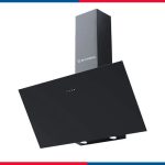 Ecomatic Crystal Decor 90cm Black Kitchen Extractor Hood – 3 Speeds – Remote Control – 1000 m³/h Extraction Power – Model – H910ZT