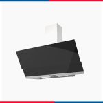 Ecomatic 90cm Decorative Kitchen Hood - Touch and Remote Control, 1000 m³/h Suction Power - Model - H9110MRTX