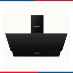 Ecomatic Crystal Stud Decorative Kitchen Hood – 90 cm – 3 Speeds – LED Lighting – 750 m³/h Extraction Power H9307MRB