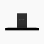 ⁦شفاط مطبخ ديكوري إيكوماتيك – 90 سم، قوة شفط 850 م³/ساعة، أسود - موديل - H9308TTBK⁩ - الصورة ⁦2⁩