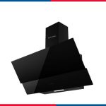 Ecomatic 90cm Decorative Kitchen Extractor Hood, Crystal Black – 1000 m³/h Extraction Power – Remote Control – H9310MRT