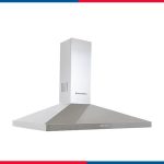 شفاط مطبخ هرمي 90 سم ـ ماركة ايكوماتيك ستانليس قوة 500 م3/ساعة - موديل - H95B