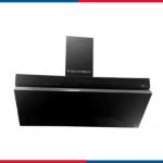 Ecomatic Decorative Crystal Hood 90cm 500 m3/h Black H95FTBK