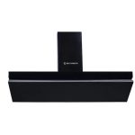 ⁦شفاط مطبخ إيكوماتيك ديكوراتيف 90 سم كريستال أسود – تاتش – 3 سرعات – قوة شفط 650 م³/س - موديل - H96FTBK⁩ - الصورة ⁦2⁩