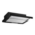 ⁦شفاط مطبخ تركى ,3 سرعات, اضاءة ليد قوة شفط HIDDEN PLUS BL 90CM 1000⁩ - الصورة ⁦2⁩