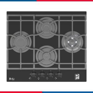Purity Built-in Gas Hob 60 cm 4 Burners Heavy Duty Holders HPT652G