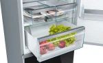 ⁦ثلاجة بوش KGN49LB30U بسعة 466 لتر – أسود – تقنية VitaFresh وPerfectFit⁩ - الصورة ⁦3⁩