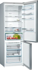 ⁦ثلاجة بوش KGN49LB30U بسعة 466 لتر – أسود – تقنية VitaFresh وPerfectFit⁩ - الصورة ⁦7⁩