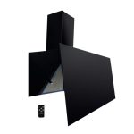 ⁦بيورتي شفاط بمدخنة 60 سم بريموت كنترول بقوة 1000 م3/ساعة ROSE-PLUS-BL-60CM⁩ - الصورة ⁦2⁩