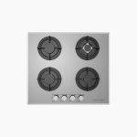 مسطح غاز بلت إن 60 سم – فلات ستانلس ستيل سماكة 1.6مم – S603ANC Flat Inox - الصورة 2