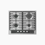 ⁦مسطح غاز بلت إن 60 سم – ستانلس ستيل × لوحة تحكم كريستال – S603GC⁩ - الصورة ⁦2⁩