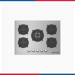 مسطح غاز بلت إن 70 سم – زجاج مغطي بالكامل ستانلس ستيل فلات – S703RC Flat Inox