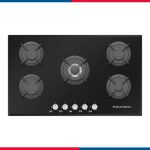 بوتاجاز بلت إن غاز إيكوماتيك 5 شعلات – 90 سم – زجاج أسود – موديل – S907RS