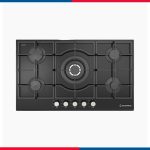 مسطح بلت إن غاز 90 سم كريستال أسود – إيكوماتك | 5 شعلات - S927QX