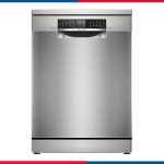 غسالة أطباق بوش سيريس 6 قائمة بذاتها 60 سم - 13 فرد - 8 برامج - ستيل مقاوم للبصمات - SMS6EAI81T