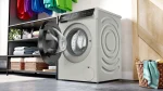 غسالة ملابس بوش Series 8 الأمامية 9 كجم Silver Inox – 4D Wash Home Connect - WGB2440XEG - الصورة 7