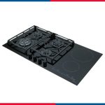 كيتشن لاين مسطح 4 عين غاز شبك هيفي ديوتي + 2 عين سيراميك اندكشن 90 سم - موديل - IN4020