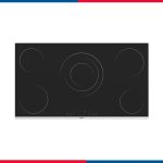 fimas Built-in Electric Hob – 90 cm – 5 Cooking Zones – Black Ceramic Glass – 9 Heat Levels – Model MS293