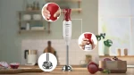Bosch ArgoMix Hand Blender – 450 Watts – White/Red – Model - MSM64110 - Image 2