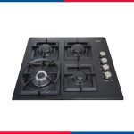مسطح غاز بلت إن كيتشن لاين 60 سم 4 شعلات لون أسود – موديل – ZP.J4014BK