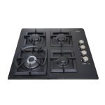 ⁦مسطح غاز بلت إن كيتشن لاين 60 سم 4 شعلات لون أسود – موديل – ZP.J4014BK⁩ - الصورة ⁦3⁩