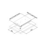 مسطح كهرباء سيراميك بلت إن كيتشن لاين 2 عين تاتش 30 سم إيطالي - موديل - ZP.VT2004 - الصورة 6